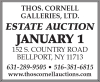 Thos. Cornell Galleries, LTD. Estate Auction