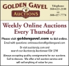 Golden Gavel Weekly Online Auctions