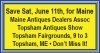 Maine Antiques Dealers Association - Topsham Antiques Show