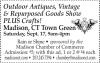 Madison Chamber - Outdoor Antiques, Vintage & Repurposed Goods Show PLUS Crafts!