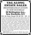 Tag Along Estate Sale - Mediterranean Estate In New Rochelle