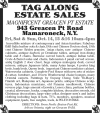 Tag Along Estate Sales