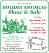 44th Annual Holiday Antiques Show & Sale