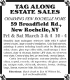 Tag Along Estate Sales - Charming New Rochelle Home