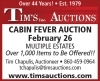 Tim’s Auctions - Cabin Fever Auction