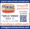 Vintage Accents Auctions - Timed Auctions
