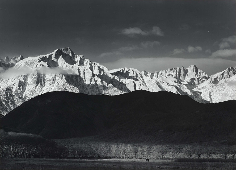 Ansel Adams Winter Sunrise