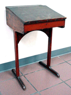 A rare Shaker's child's desk sold for $13,750.