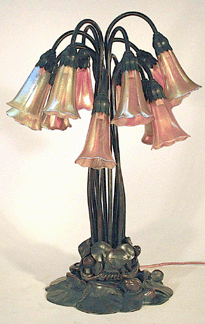 Tiffany 12-light Lily table lamp made $32,313.