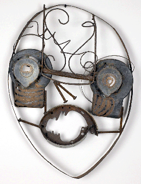 Charlie Lucas, "Mask,” 1988.