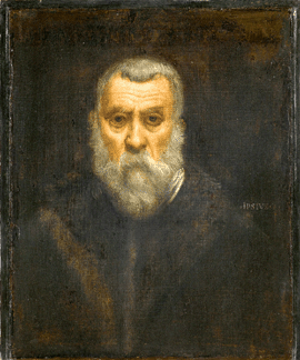 Self-portrait, circa 1588, oil on canvas, Paris, Musée du Louvre Département des Peintures.