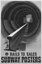 Rails to SalesSubway Posters Otis Shepard circa 1947 5060