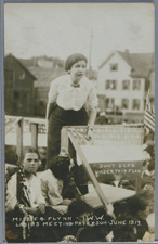 Postcard depicting ACLU founder Elizabeth Gurley Flynn 1265