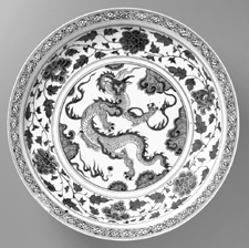 Yuan Dynasty dragon dish 1687500