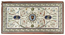 The Raffaelli top comprising thousands of tesserae