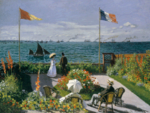 Garden at SainteAdresse Claude Monet 1867 Oil on canvas from the collection of The Metropolitan Museum of Art New York City