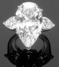 Dolores Gray diamond engagement ring 130700