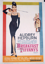 This Breakfast at Tiffanys movie poster in the booth of New York City dealer Stephen Sally was offered for 5000