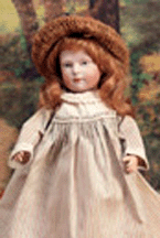 Paintedeye German bisque character doll by Marseille 26400