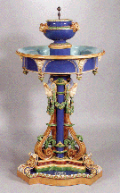 Minton majolica fountain 36425