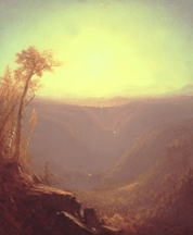 A Gorge in the Mountains 1862 Oil on canvas courtesy of The Metropolitan Museum of Art