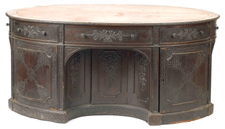 English walnut partners desk 11000