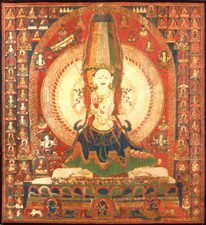 Thangka of Sitatapatra 365900 Indian and Southeast Asian Art