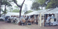 La Bahia Antiques is inside and outside at Round Top