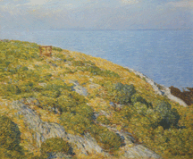 Isles of Shoals Frederick Childe Hassam 1915 Oil on canvas Portland Museum of Art Maine bequest of Elizabeth B Noyce Photo by Melville D McLean