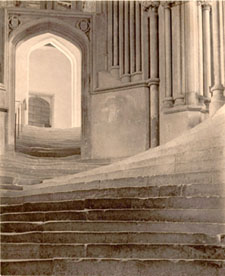 Frederick Evans A Sea of Steps circa 1903 platinum print 9 by 7 58 inches