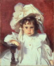 In the artists 1900 painting of the toddler Dorothy Williamson daughter of Sargents first American patron the childs character prevails over the fashionable furbelows of her costume Sargent gave her bonnet a rakish angle that suggests a far from docile personality