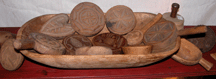 Wooden butter stamps John H Rogers Antiques Elkins NH