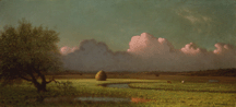 Wilmerding also presented the gallery with its first marsh painting by Martin Johnson Heade Sunlight and Shadow The Newbury Marshes circa 187175