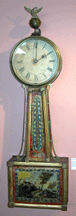 Willard school timepiece Charles F Breuel Antiques Glenmont NY