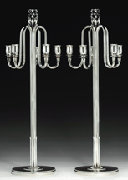 Fivelight candelabra designed by Harald Nielsen Copenhagen circa 1940 204000