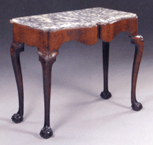 A Chippendale carved mahogany marbletopped pier table from the Cortelyou family reached a record at 169 million