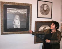 Marion Harris New York City hung five surrealistic graphite drawings by Cynthia Lund Torroll Four of the five sold opening night