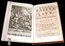 A 1703 edition of Aesops Fables 11500