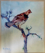 Ruffed Grouse a watercolor on paper by Frank W Benson was the top lot in the fine art category soaring to 40250 more than twice the high estimate