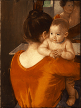 Thanks to the quality of its holdings the Brooklyn Museum exhibits in the Visible StorageStudy Center works that many museums would exhibit in their main galleries A prime example is Mary Cassatts Woman in Red Bodice and her Child oil on canvas circa 1901