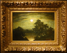 Ralph A Blakelock Moonlight Scene 1919 oil on canvas Questroyal Fine Art New York CIty