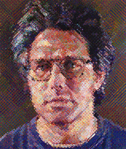 Chuck Close John executed in 19711972 acrylic on gessoed canvas 100 by 90 inches 4832000