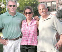 A family affair from left Phil Marty and Don Coffman