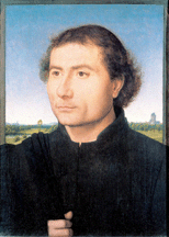 Hans Memling Portrait of a Man circa 14701475 panel 335 by 23 centimeters purchased by The Frick Collection in 1968 photo Richard di Liberto