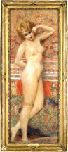 Female Nude by Constantin Makovsky 18391915 Pastel on paper 2934 by 1078 inches Private collection Courtesy A La Vieille Russie