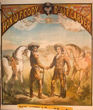 A romantic poster picturing Buffalo Bil Cody and Dr WF Carver together sold for 26680