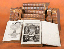 The first complete set of the Talmud printed in Germany published by Behrend Lehmann 16971699 sold for 24780