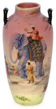 Rare Burmese vase in the Desert Series 20700