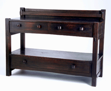 A Gustav Stickley server circa 1902 sold for 58750