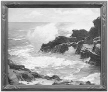 Windward Koko Head Honolulu by Joseph Henry Sharp 20 by 24 inches was hammered down at 30000